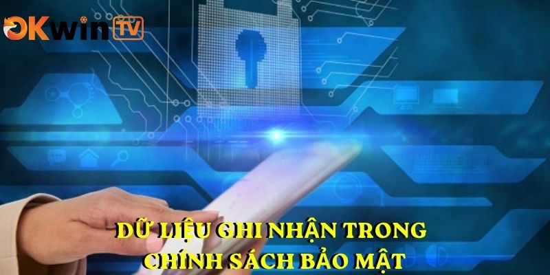 Dữ liệu ghi nhận trong chính sách bảo mật